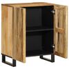 vidaXL Sideboard 60x34x75 cm Solid Wood Rough Mango