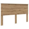 vidaXL Headboard Artisan Oak Engineered wood