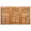 vidaXL GardenDiningSet 5 pcs SolidTeakwood
