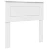 vidaXL Headboard White Engineered wood