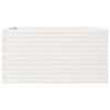 vidaXL Garden Planter White 90x60x46 cm Solid Wood Pine