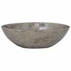 vidaXL Sink Grey 53x40x15 cm Marble
