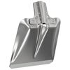 vidaXL Shovel Head 4 pcs Silver 41.5 x 32.5 cm Aluminum