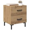 vidaXL Bedside Cabinet Artisan Oak 40 x 35 x 47.5 cm Engineered Wood