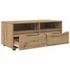 vidaXL TV Cabinet Artisan Oak 100 x 48 x 43 cm Engineered Wood