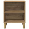 vidaXL Bedside Cabinet Artisan Oak 40x30x50 cm Engineered Wood