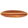 vidaXL Table Top Solid Wood Acacia Round 15-16 mm 60 cm