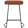 vidaXL Gavin Bar Stools 2 pcs 45x38x53 cm Solid Wood Mango