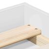 vidaXL Bed Frame without Mattress White 100x200 cm