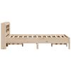 vidaXL Bed Frame without Mattress 75x190 cm Small Single Solid Wood Pine