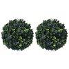 vidaXL Fake Boxwood Ball | Mixed Green | Polyethylene | Medium