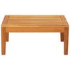 vidaXL Garden Table 64x64x29 cm Solid Acacia Wood