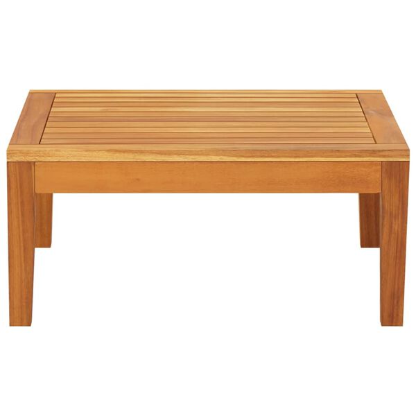vidaXL Garden Table 64x64x29 cm Solid Acacia Wood