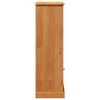 vidaXL Bathroom Cabinet VIGO Brown and Honey Brown 37 x 34 x 110 cm