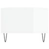vidaXL Coffee Table High Gloss White 90x50x36.5 cm Engineered Wood