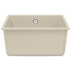 vidaXL Sink Beige 430 x 460 mm 80% Quartz and 20% Resin