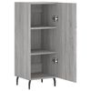 vidaXL Sideboard Grey Sonoma 34.5x34x90 cm Engineered Wood