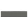 vidaXL Garden Shed Light Grey 192x1021x223 cm Galvanised Steel
