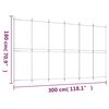 vidaXL 6-Panel Room Divider Brown 300x180 cm Fabric
