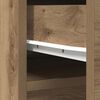 vidaXL Highboard Artisan Oak 37.5x35x180 cm Engineered Wood