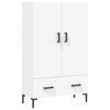 vidaXL Highboard White 69.5x31x115 cm Engineered Wood