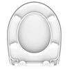 SCHÜTTE Duroplast High Gloss Toilet Seat with Soft-Close HAPPY ELEPHANT