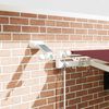 vidaXL Automatic Retractable Awning with LED Burgundy 450x300 cm