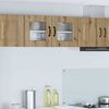 vidaXL Kitchen Cabinet with Storage Kalmar Artisan Oak 80 x 31 x 40 cm