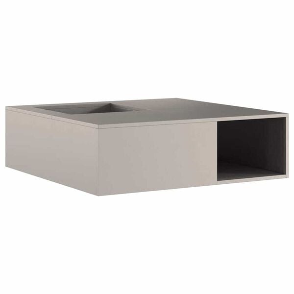 vidaXL Fire Pit Brown 100 x 100 x 30 cm Weathering steel