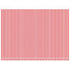 vidaXL Replacement Fabric for Awning Red and White Stripe 5x3.5 m
