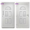 vidaXL Front Door White 88x208 cm