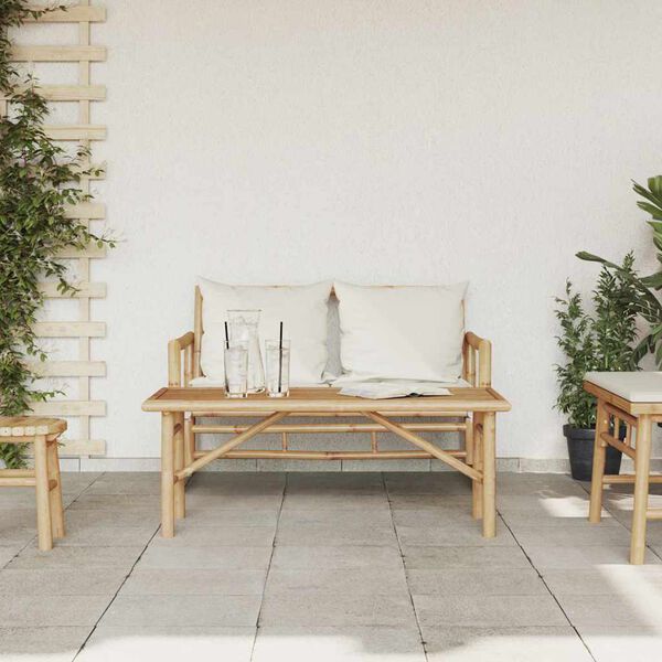 vidaXL Coffee Table Brown 110 x 50 x 43 cm Bamboo