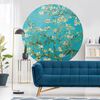 WallArt Wallpaper Circle Almond Blossom 142.5 cm
