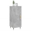 vidaXL Sideboard Concrete Grey 34.5x34x90 cm Engineered Wood
