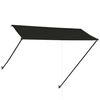 vidaXL Retractable Awning with LED 300x150 cm Anthracite