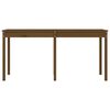 vidaXL Garden Table Honey Brown 159.5x82.5x76 cm Solid Wood Pine