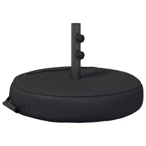 vidaXL Patio Umbrella Base 50 x 50 cm Steel Black