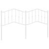 vidaXL Metal Replace Headboard White 160 cm