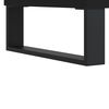 vidaXL Coffee Tables 2 pcs Black 50x46x50 cm Engineered Wood