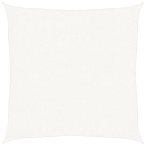 vidaXL Sunshade Sail HDPE Square 3.6x3.6 m White