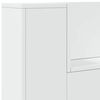 vidaXL Headboard White 100 x 16.5 x 103.5 cm Engineered Wood