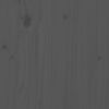 vidaXL Wall Cabinet Grey 31.5x30x30 cm Solid Wood Pine