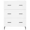 vidaXL Highboard White 69.5x34x180 cm Engineered Wood
