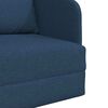 vidaXL Sofa Bed Blue 65 x 80 x 83 cm Fabric