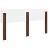 vidaXL Headboard Brown Oak 200 cm Engineered wood