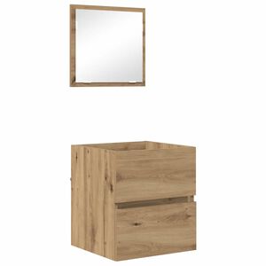 vidaXL Bathroom Cabinet Artisan Oak 41 x 38.5 x 45 cm Engineered Wood