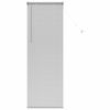vidaXL Window Blind with Curtains Manual Silver Aluminium