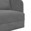 vidaXL Folding Sofa Bed Dark Grey 65 x 80 x 83 cm Velvet