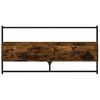 vidaXL TV Cabinet Wall-mounted Smoked Oak 100.5x30x51 cm Engineered Wood