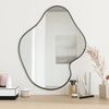 vidaXL Wall Mirror Black 60x50 cm